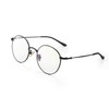 Aroncent Unisex Glasses Metal Frame Round Glasses Retro Clear Lens