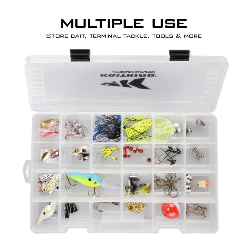 KastKing Tackle Boxes, Tool Box, Plastic Storage Organizer Box with