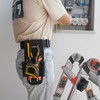 MELOTOUGH 7-Pocket Technician Pouch-Small Pocket Tool Belt Pouch with Belt