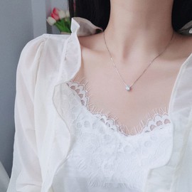 JeeweLife 15th Birthday Gifts for Her, Sterling Silver Necklace for Daughter 15 Years Old Gift for Granddaughter Best Gifts for 15 Year Old