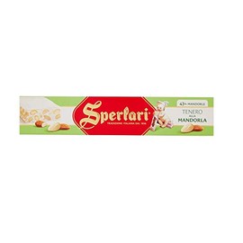 Sperlari Torrone Tenero alla Mandorla Soft Almond Nougat 43% Almond Italian Tradition 150g