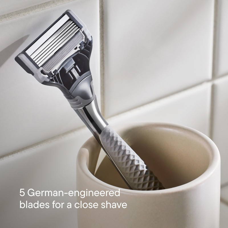 Harry's Original Shaving Kit for Men - Razor Handle and