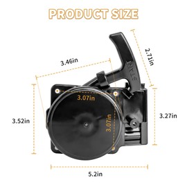 CLSR2U 576594001 Recoil Starter Assembly, Compatible with RedMax EBZ8500 EBZ8500RH EBZ7500 EBZ7500RH EBZ6500 EBZ6500RH Backpack Blowers, Pull Recoil Starter Replaces 576 59 40-01 5765-94001