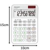 Sharp EL-M335-WX Color Design Calculator, 10-Digit Display, White