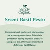 Simply Organic Sweet Basil Pesto, Organic, 0.53 Ounce (Pack of