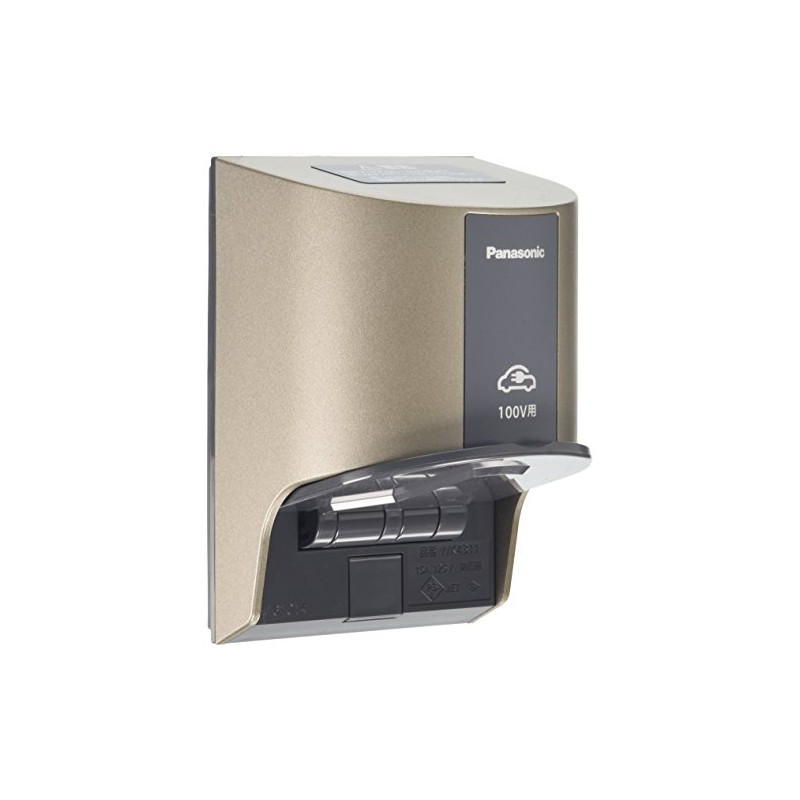 Panasonic EV/PHEV Charging Grounded Outdoor Outlet for Exposed and Embedded