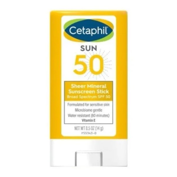 Cetaphil Bloqueador Protector Solar Mineral Facial en Stick SPF 50