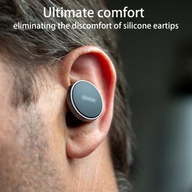 NANLANFAN Replacement Foam Ear Tips for Denon PerL Pro True Wireless Earbuds, Ultimate Comfort, 3 Pairs (S/M/L, Black)