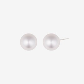 [D.Silver] Silver 925 Noer Pearl Earrings Silver / [D.Silver] 실버925 노에르 펄 귀걸이 실버