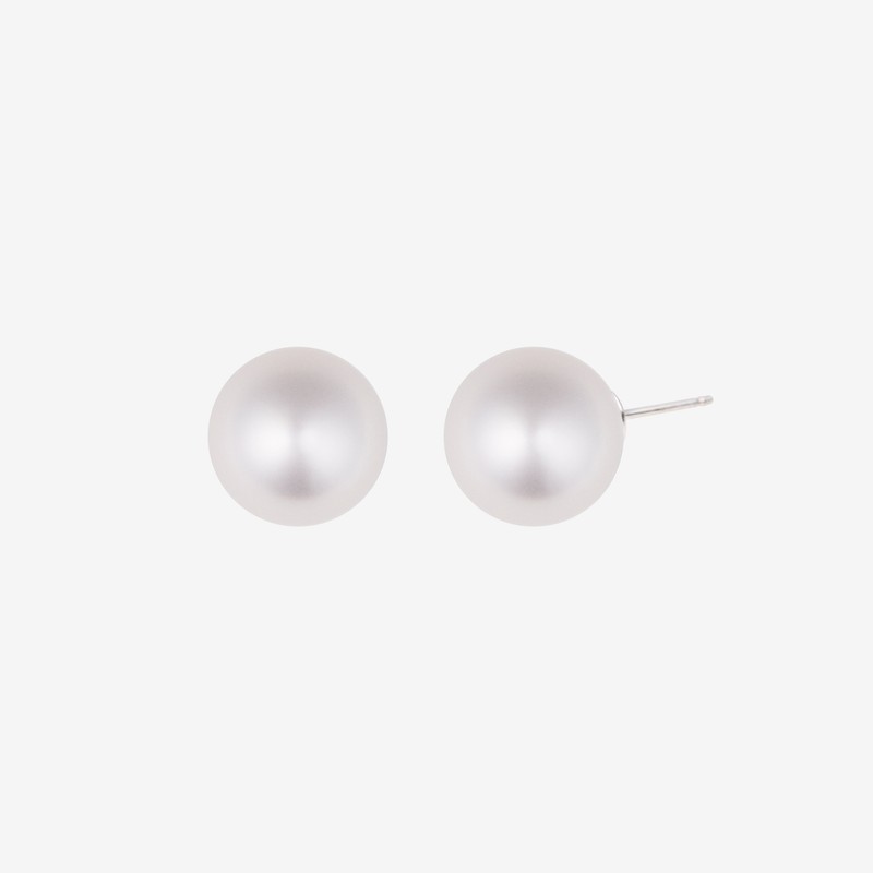 [D.Silver] Silver 925 Noer Pearl Earrings Silver / [D.Silver] 실버925