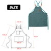 Cosymate Work Canvas Apron with Pockets for Men, Heavy Duty,