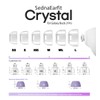 AZLA SednaEarfit Crystal for Galaxy Buds 2 Pro, Clear Pearl