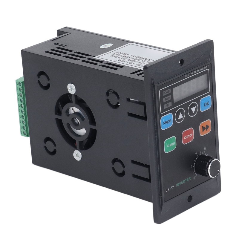 30W Frequency Converter LED Digital Mini Motor Inverter 1PH 176‑264V