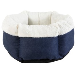 Petmate High Wall Small Dog Bed, 18 x 18in, for Small Breeds