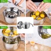 Hopbucan Egg Separators Egg Yolk Separato Stainless Steel Egg Separator