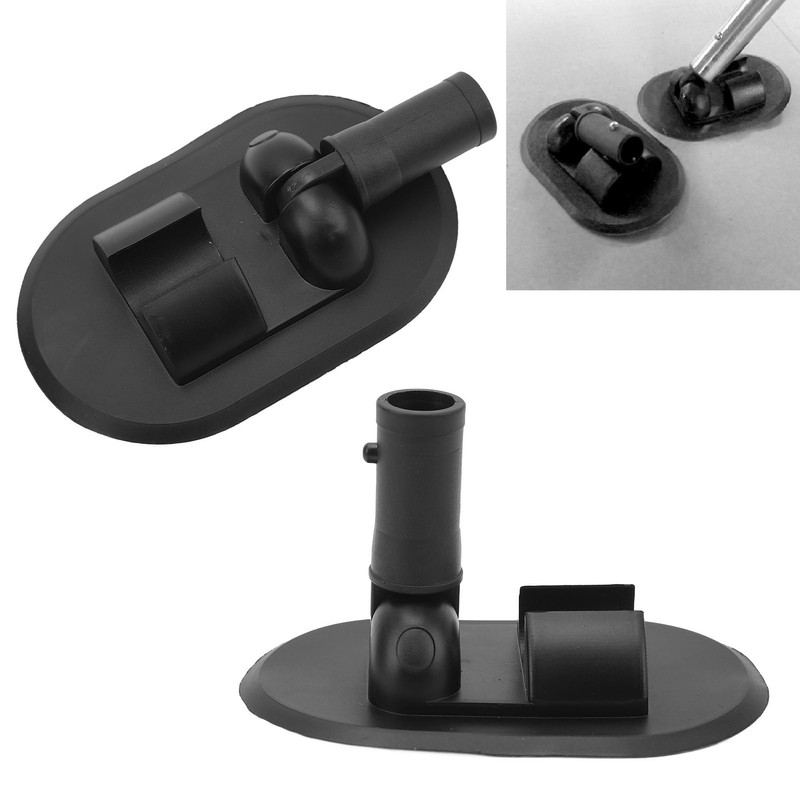 2PCS Inflatable Boat Tent Base PVC 180 Degree Rotation Kayak