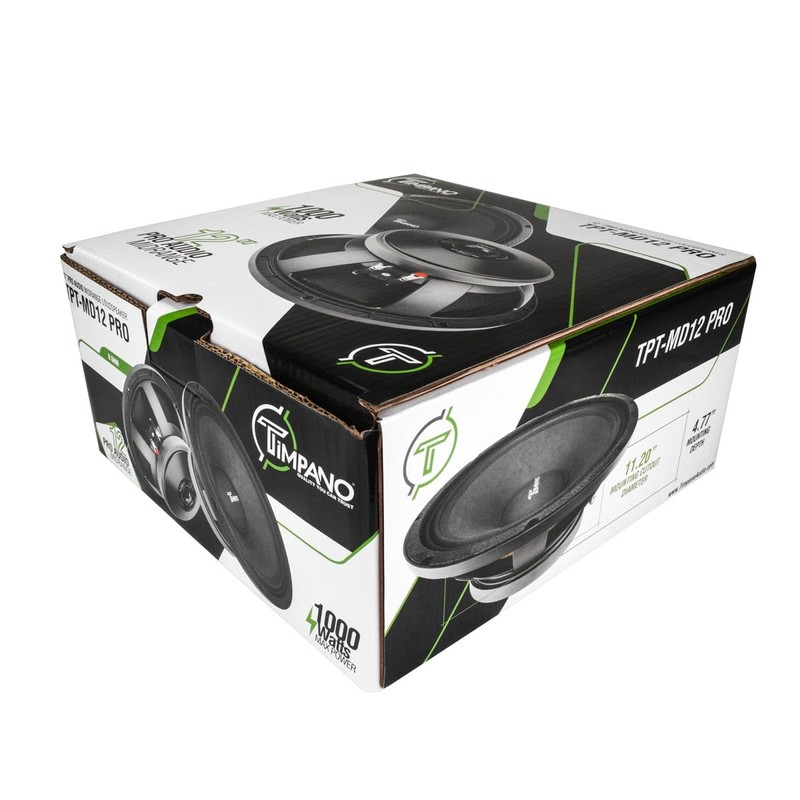 Timpano TPT-MD12 PRO - 12" Midrange Speaker, 12 Inches Mid