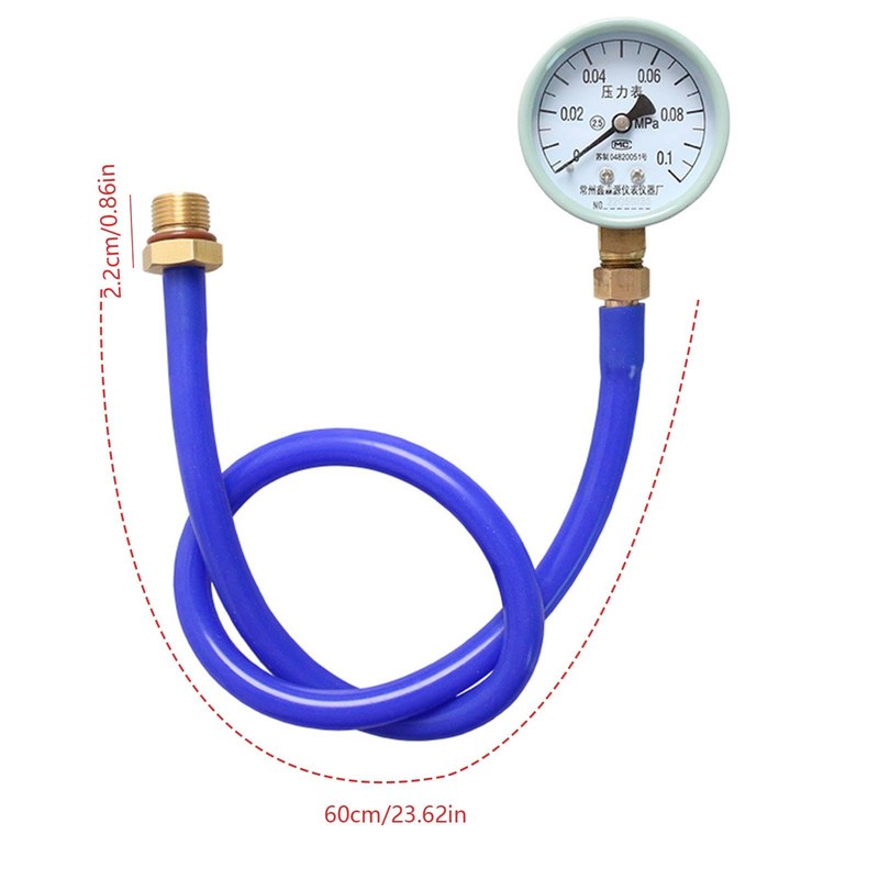 Exhaust Blockage Detection | Pipe Table Clogging Gauge - Car