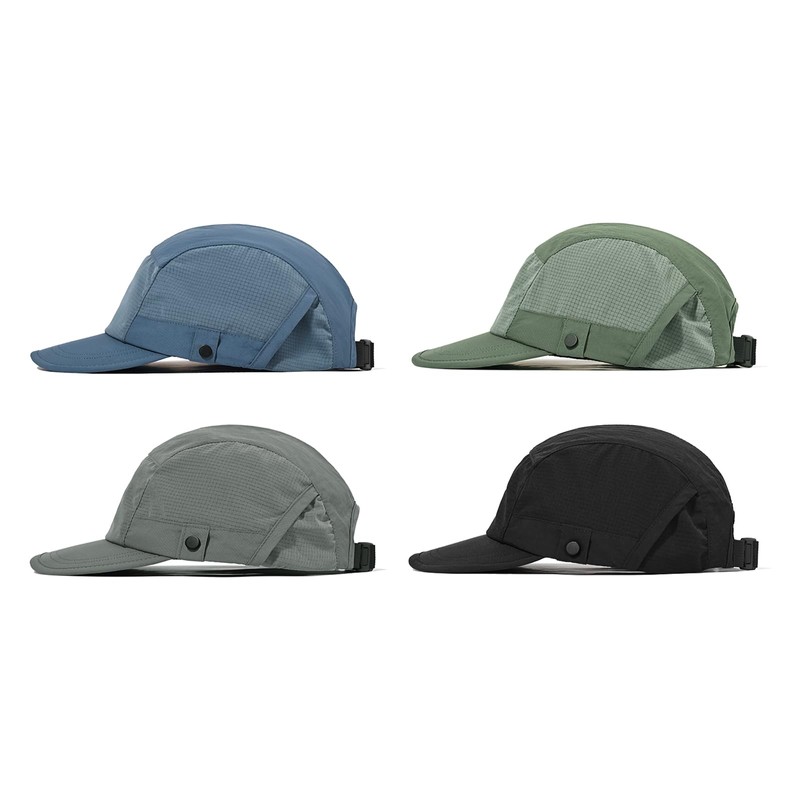 CLAPE 5 Panel Sports Cap Men's Lightweight Breathable Running Cap