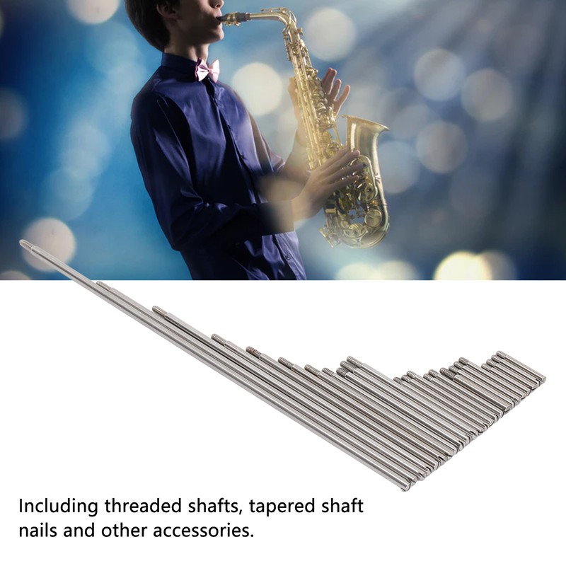 Soprano Saxophone Repair Kit Sax Screw Set Metal Instrument Accessory