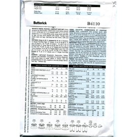 BUTTERICK PATTERNS B4110 Infants' Dress, Panties, Jumpsuit and Hat