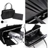 Fukushodo Formal Bag, Set of 4, Fukusa, Sub Bag, Black,