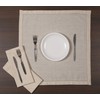 Ramanta Home Cloth Dinner Napkins in Cotton Flax Fabric with