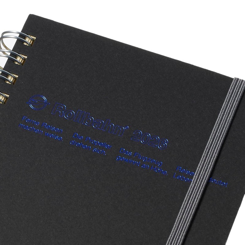 [Delfonics Planner 2026 Edition/Starting October 2025] Rollbahn Diary Homme M