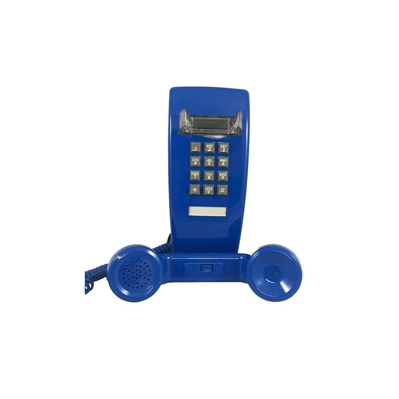 Cortelco 2554-V-BL 255412-vba-20m Wall W/ Volume Blue