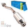 PHILTOP Rear Catalytic Converter Direct-Fit Stainless Steel Compatible With Nissan