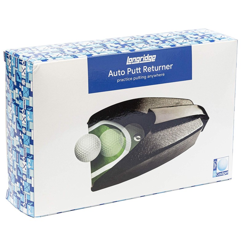 Longridge Black Auto Putt Golf Ball Returner - Schwarz