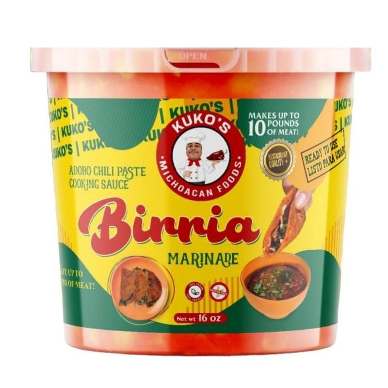 Birria Adobo 16 oz marinade Traditional Flavor, Concentrated Paste -