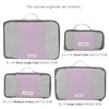 Savisto Packing Cubes - Small, Medium, Large, XL (6-Piece Set)