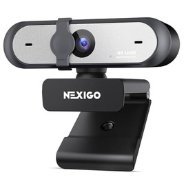 NexiGo N660P Pro 4K - Webcam, Color Negro