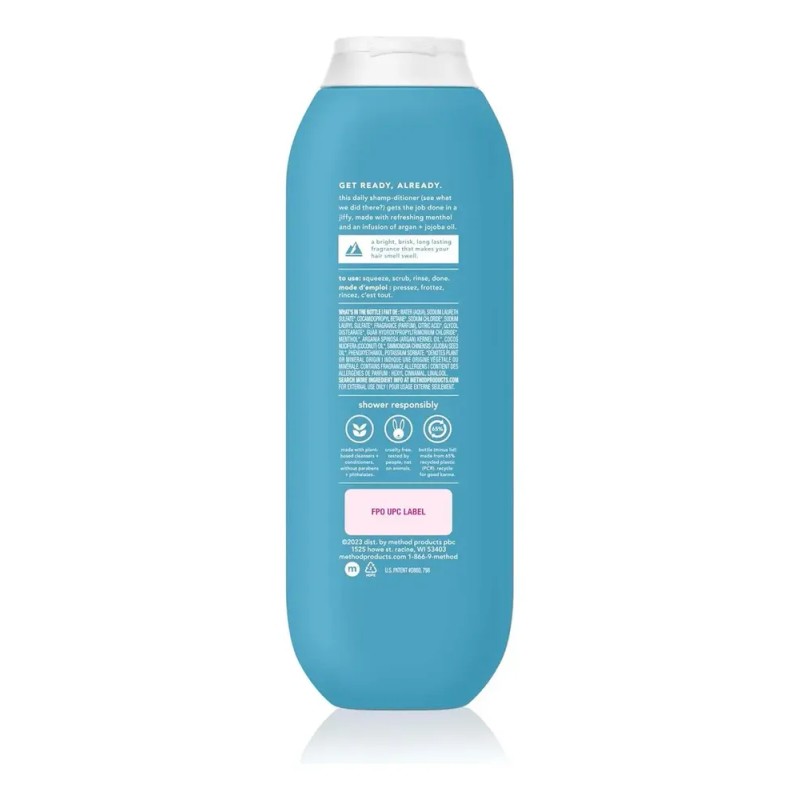 Method Men 2 In 1 Shampoo + Acondicionador Glacier +