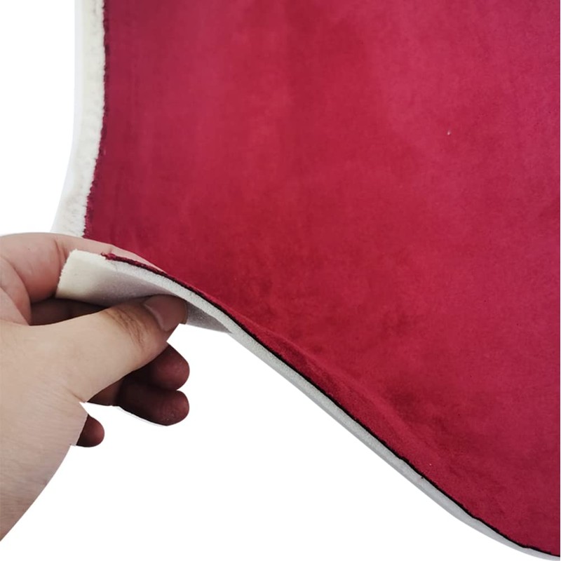 Upholstery Auto Suede Headliner Fabric with Foam Backing Material for