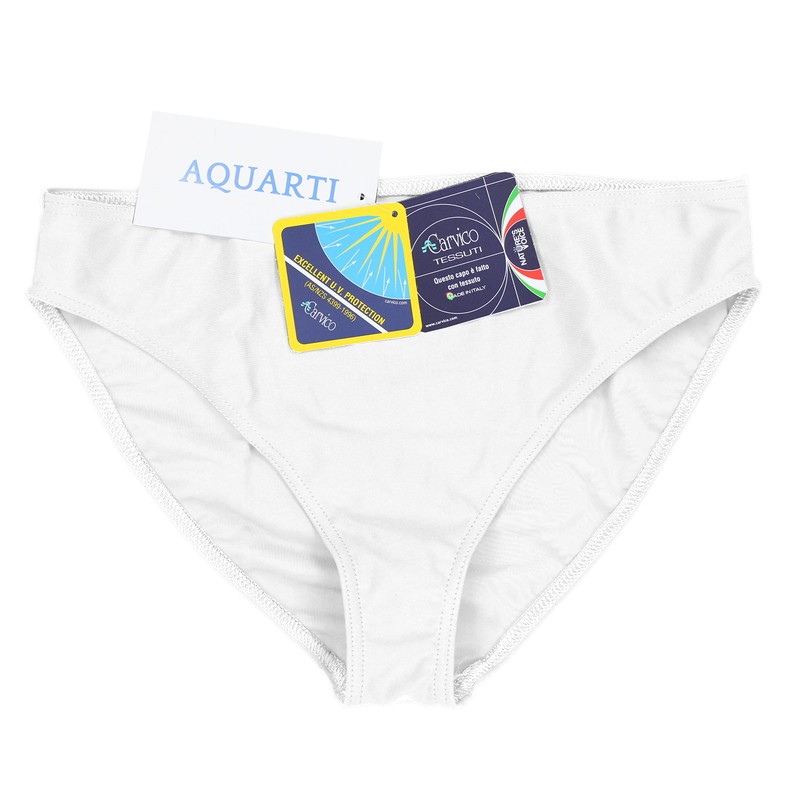 Aquarti Women's Medium Waist Bikini Bottoms - Classic Bikini Bottoms