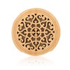 Wood Sponge Guitar Sound Hole Cover Block Protector for Acoustic
