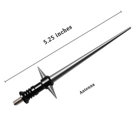 JAPower Replacement Antenna Compatible with Nissan Titan 2019 | 5.25 inches - Black Titanium