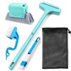 HOMEAN Window Track Cleaning Brush, 2-in-1 Groove Cleaning Tool with