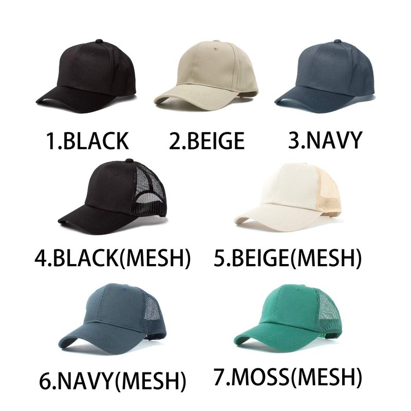 Basic Ench Cotton Cap, Hat, Katsuragi, Cotton, One Size Fits