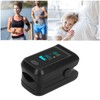 Organic LED Fingertip Pulse Oximeter Blood Oxygen Saturation Monitor With