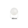 uxcell 10pcs 6mm Nylon Solid Plastic Bearing Balls G1 Precision