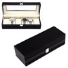 Watch Organizer 6 Slot Dustproof Moistureproof Transparent Window Watch Display