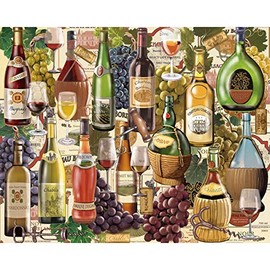 White Mountain Puzzles Wine Country - 1000 Piece Jigsaw Puzzle, Standard Packaging
