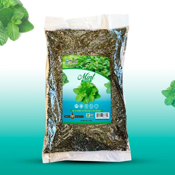 Tierra Naturaleza Menta Herbal Tea 4 oz-113g Mentha Mint Mexican Herb