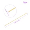 DMiotech 20 Pack 4" x 1/16" Brass Rods,Solid Round Brass