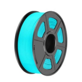 SUNLU PLA+ (PLA Plus) 3D Printer Filament 1KG Massive color selection Stronger Brighter Clog/Bubble/Tangle-Free Dimensional Accuracy ±0.02mm:_PLA+ Sky Blue