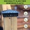 FENCE & DECK RITE Decorative Post Caps for True 4x4