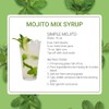 Monin - Mojito Mix Syrup, Sweet Herbal Mint Flavor, Great